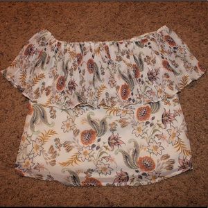 Paisley Off The Shoulder Top - Dillard’s